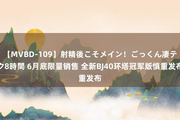 【MVBD-109】射精後こそメイン！ごっくん凄テク8時間 6月底限量销售 全新BJ40环塔冠军版慎重发布